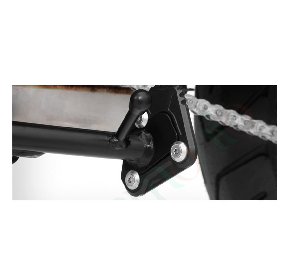 Plaque D'extension Béquille Moto Pour B&MW F 850 ​​GS F850GS ADV F750GS F850 GS F 750 GS 2018-2022 Béquille De Moto Pied Support Latéral Agrandir Plaque D'extension