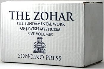 Hardcover Soncino Zohar (5 vol.) Book