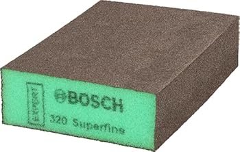 Bosch 1x EXPERT S471 Standard Schleifschwämme für Farbe auf Holz Weichholz 69 x 97 x 26 mm Professional Zubehör Ha