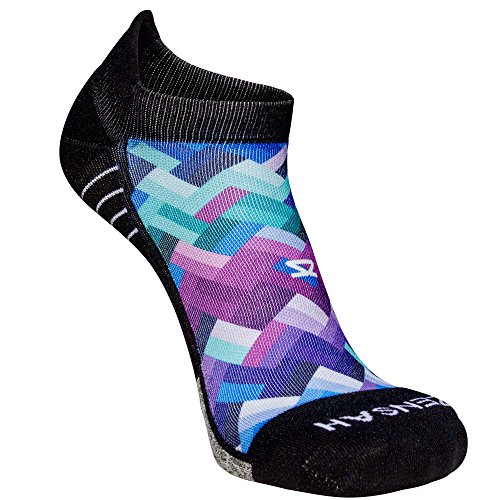 Image of Zensah Limited Edition No-Show Running Socks - Anti-Blister Comfortable Moisture Wicking Sport Socks for Men and Women