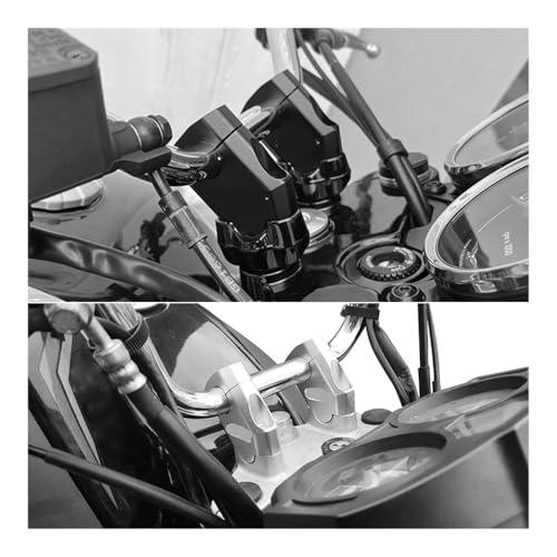 Abrazadera de manillar universal 28mm y 22mm para manillar de motocicleta trail 5