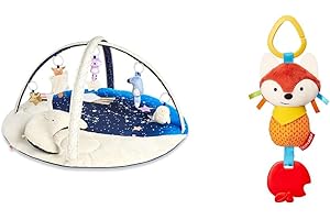 Skip Hop Celestial Dreams Baby Play Gym and Bandana Buddies Activity Chime...