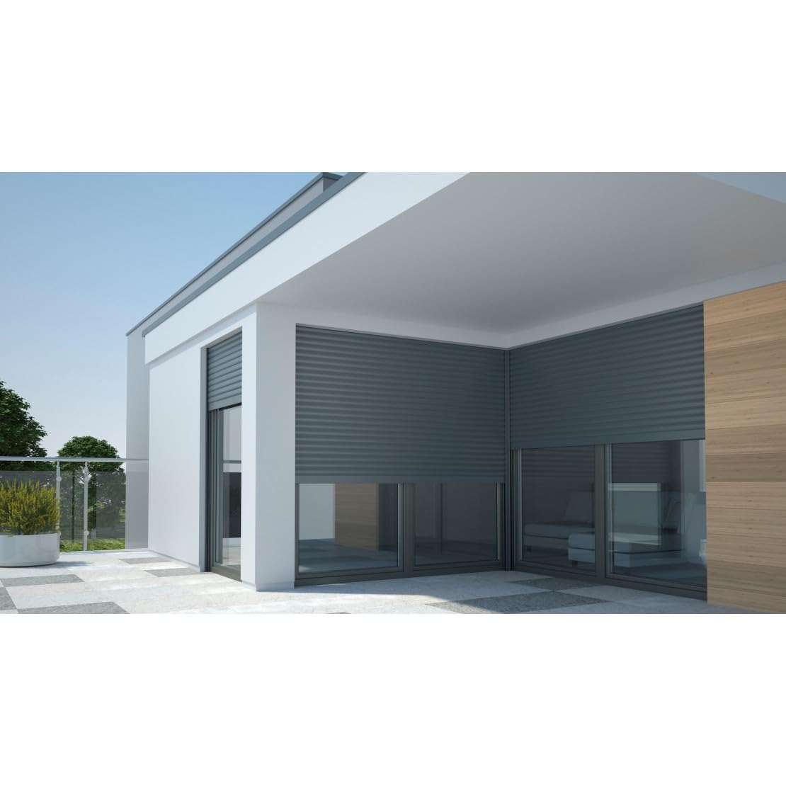 DiO Connected Home Kit 2 modules sans Fil pour volet Roulant