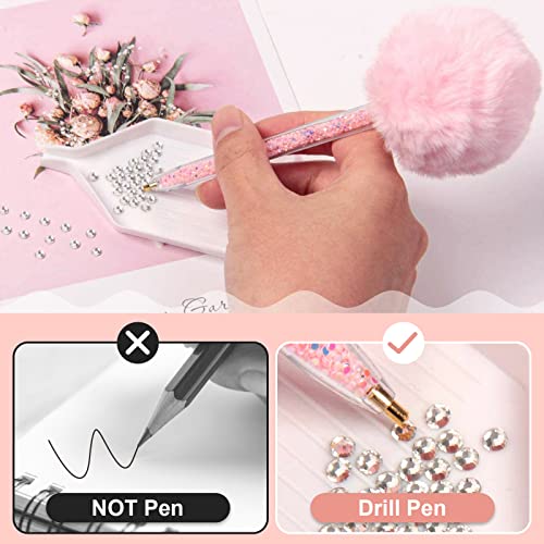HAPY-SHOP-4-Pack-Diamond-Painting-Drill-Pen-Pom-Pom-Point-Drill-PensCute-Diamond-Painting-Tools-for-Nail-Art-DIY-Crafts-Sewing-Cross-Stitch-Accessories4-Color HAPY-SHOP-4-Pack-Diamond-Painting-Drill-Pen-Pom-Pom-Point-Drill-PensCute-Diamond-Painting-Tools-for-Nail-Art-DIY-Crafts-Sewing-Cross-Stitch-Accessories4-Color