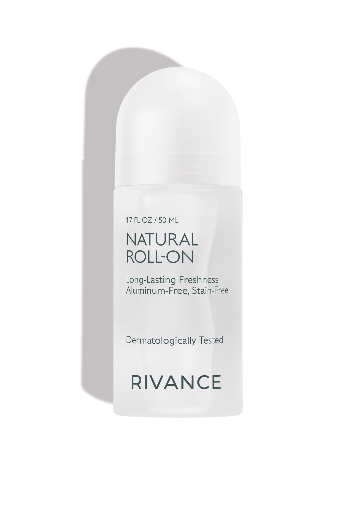 RIVANCE%100 Doğal Roll-On Deodorant Ter Kokusu Önleyici Bitkisel İçerikli Alüminyum İçermez 50 ml