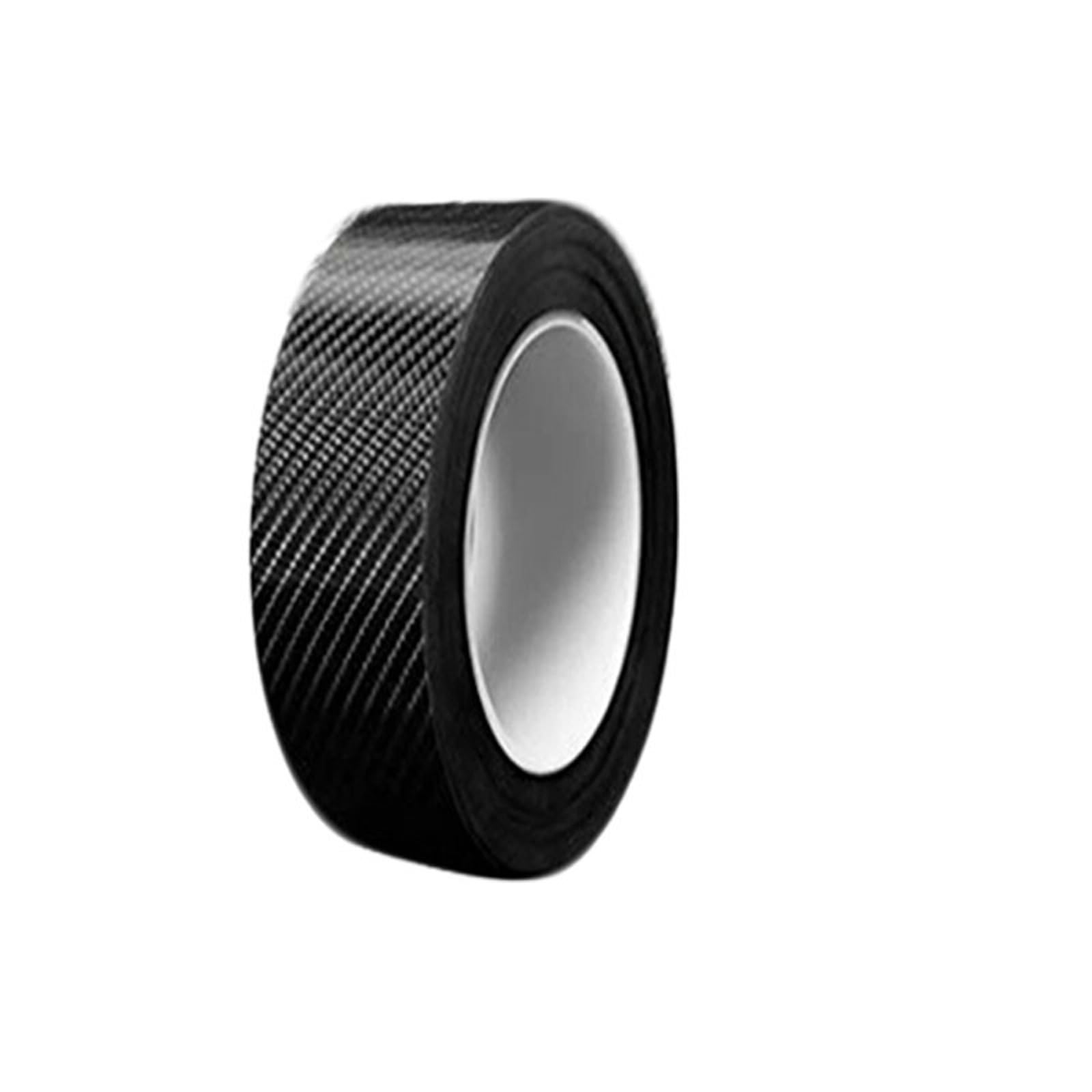 Tira Protectora de Parachoques Tira Protectora de Fibra Carbono 1/3/5/7/10 m, para Parachoques automóvil, protección para umbral Puerta, Cinta Decorativa(5cm,1m)