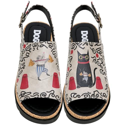 Image of DOGO Platform Sandals Women - Vegan and Handmade Wedge Sandals for Women