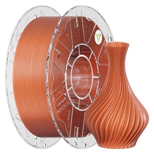 Creality Hyper PLA Galaxy Filament 1.75mm 1KG, Starry Sparkle PLA 3D Printer Filament with RFID, Designed for High Speed 30-600mm/s, Cosmic Shine for Artistic and Decorative Prints (Stardust Brown)