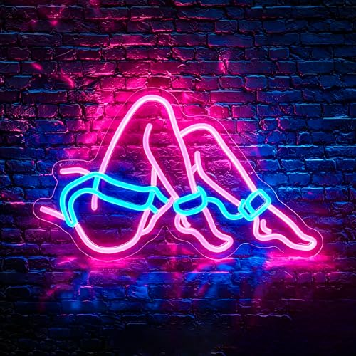 Image of Lady Neon Sign for Wall Decor Led Neon Lights Signs