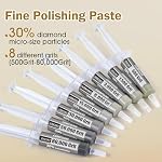 8 Pack Diamond Polishing Compound,Diamond Paste 80000-500 Grit - Image 2