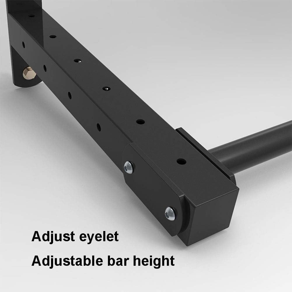 Fitnessgeräte Klimmzugstangen Decke Haushalt Höhe Einstellbar Arm Kraft Übung(Black)