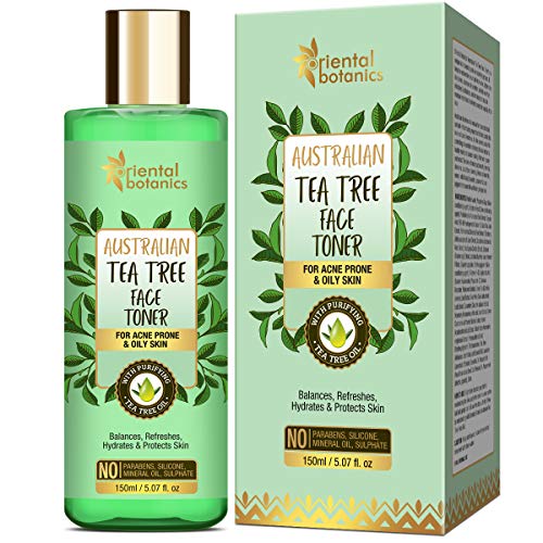 Oriental Botanics Australian Tea Tree Face Toner 150ml | No SLS, Alcohol and Paraben