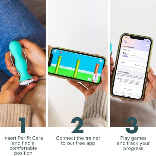 image for Perifit - Pelvic Floor Exerciser with App | Kegel Trainer | Strengthen