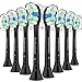 Jiuzhoudeal Sonicare Replacement Brush Heads for Philips Sonicare 2 Series, ProtectiveClean, Essence+, DiamondClean, HealthyWhite, FlexCare, EasyClean, PowerUp Electric Toothbrush, 8 Pack