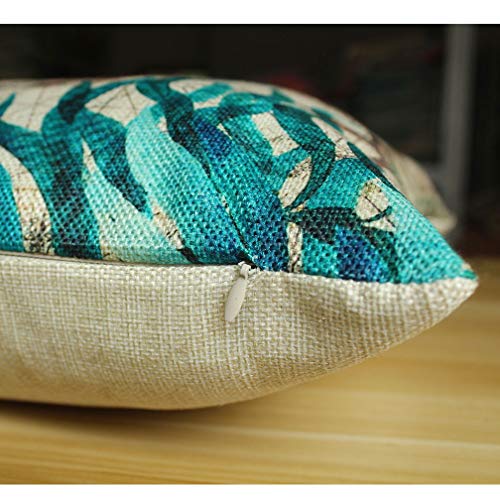 7Colorroom 2Pack Sea Turtle Pillow Cases Ocean Theme Home Decorative Throw Pillow Covers 18”×18”Cushion Covers For Patio Sofa Couch (Sea Turtle) #TOP2