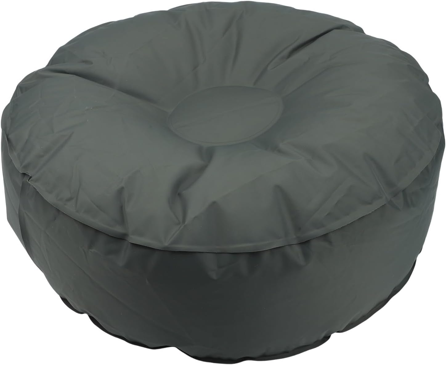 Inflatable Yoga Cushion Footrest Pad, Foldable Balance Seat for Travel Fitness Outdoor Use(Olive green)