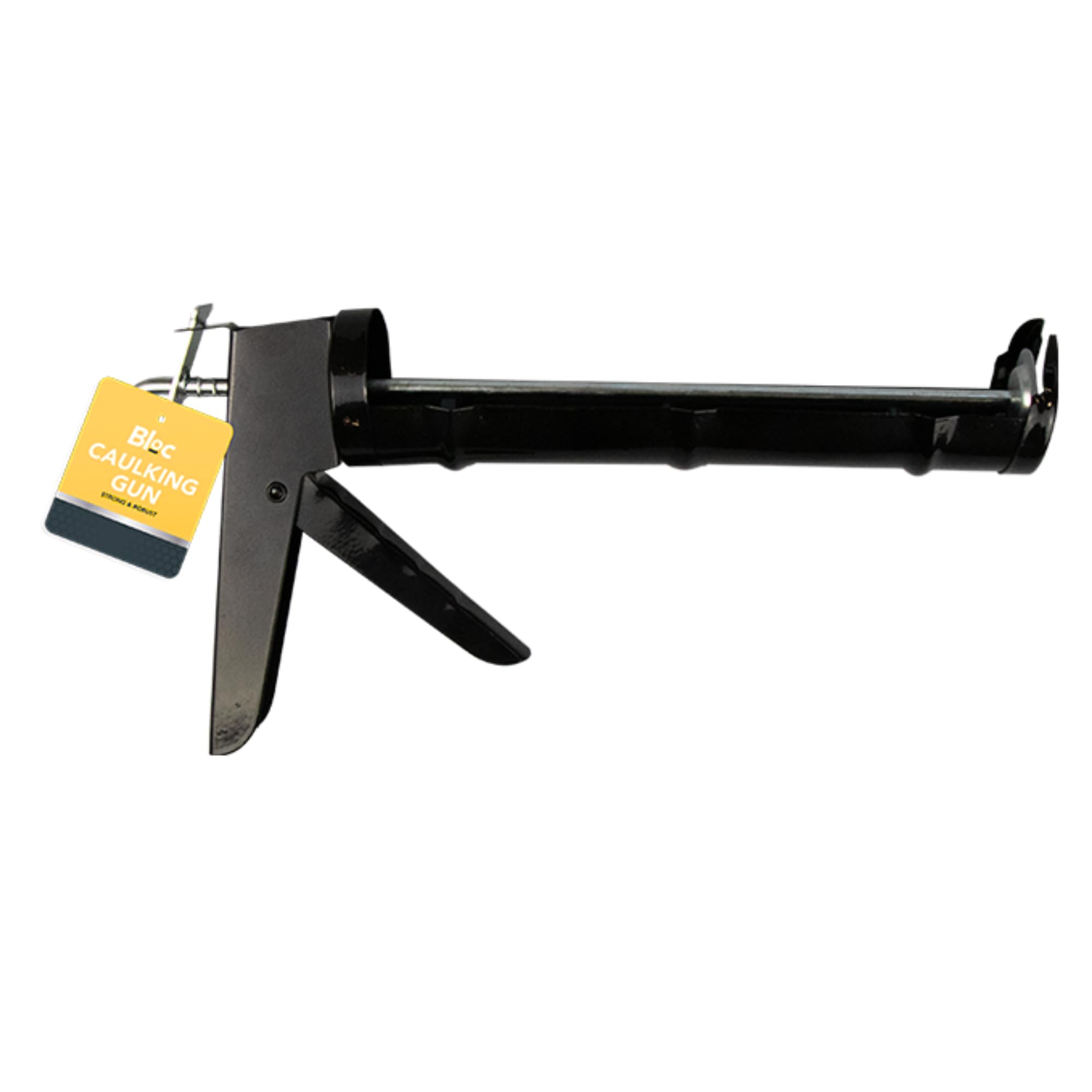 Robust Metal Caulking Gun - Extra Strong Frame Cartridge Gun for Professional Sealant and Adhesive Application, Non-Drip Feature - Perfect for DIY Projects and High-Viscosity Materials