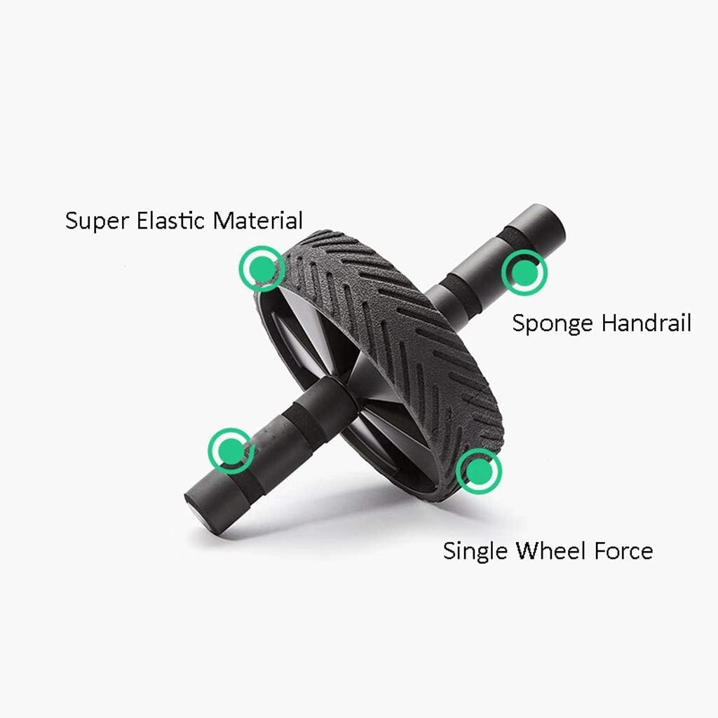 Abdominal Muscle Wheel- Large Wheel ab Exercise Roller Home Gym Equipment for Core Strength Training Tool
