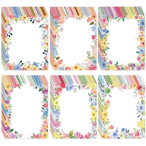 Fullhawl Floral Letterhead Stationery