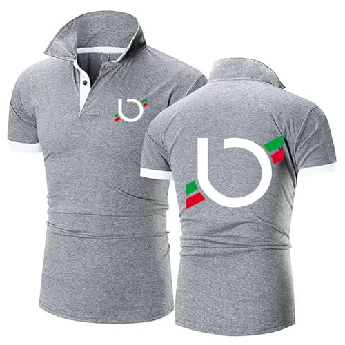 Polo décontracté pour homme Bimota en maille légère à manches courtes