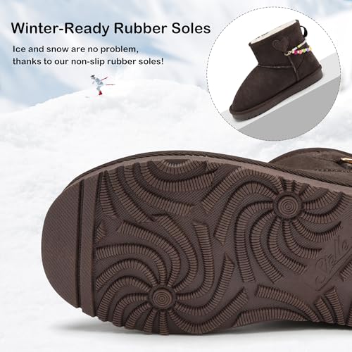 Image of Stelle Girls Winter Boots Warm Fur Lined Snow Boots