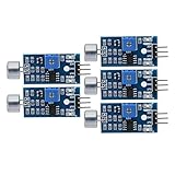 Note: There is a 3 mm mounting screw hole. Uses a 5 volt DC power supply Has threshold level output flip-flop. Outputs microphone voltage signal in real time when sound intensity reaches threshold / DO. Output high and low signal thresholds - sensiti...