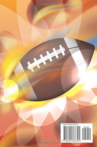 American Football Journal Notebook: Rugby Notebook and Sketchbook Writing and Drawing Ideas & Notes