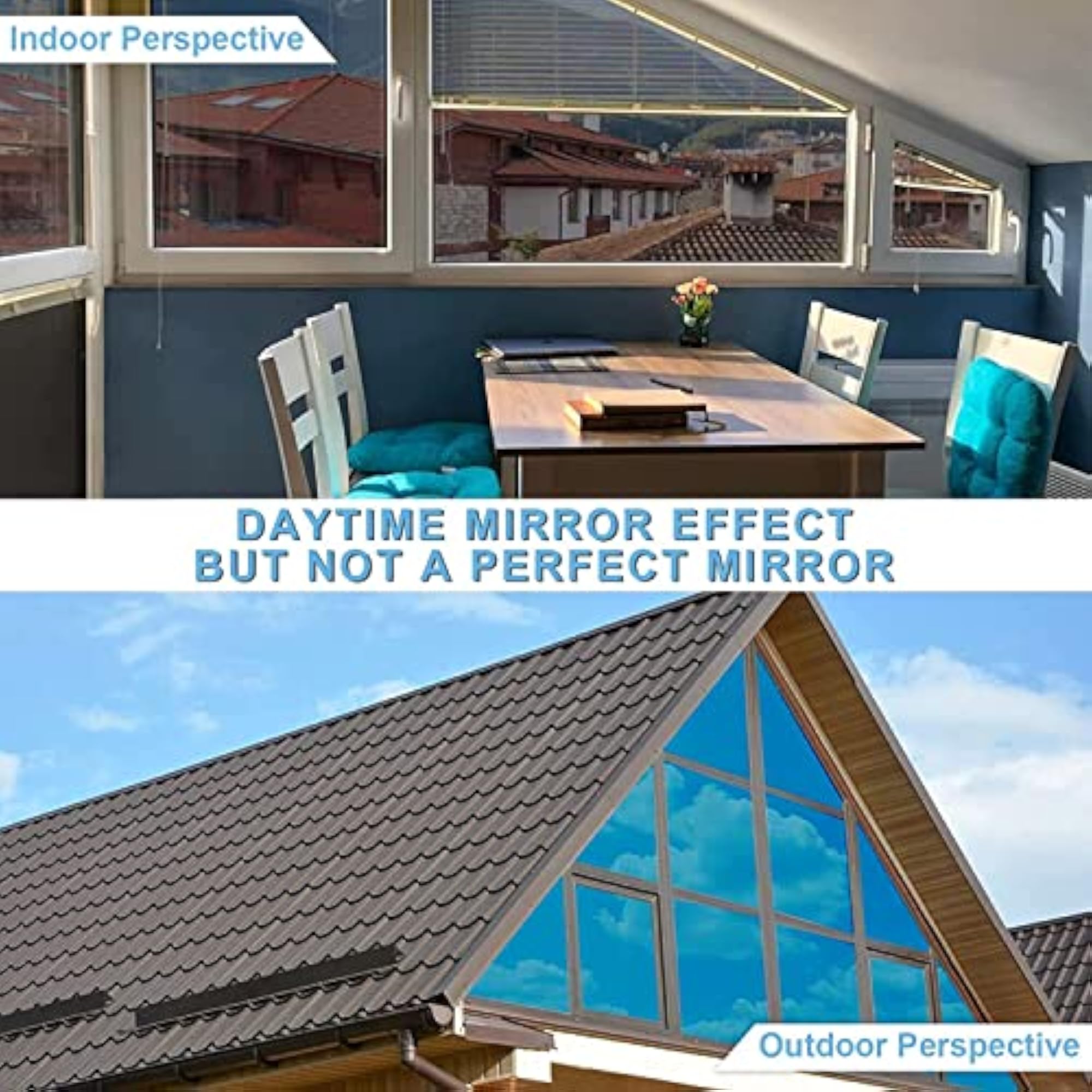 One Way Daytime Window Tint Anti UV Heat Control