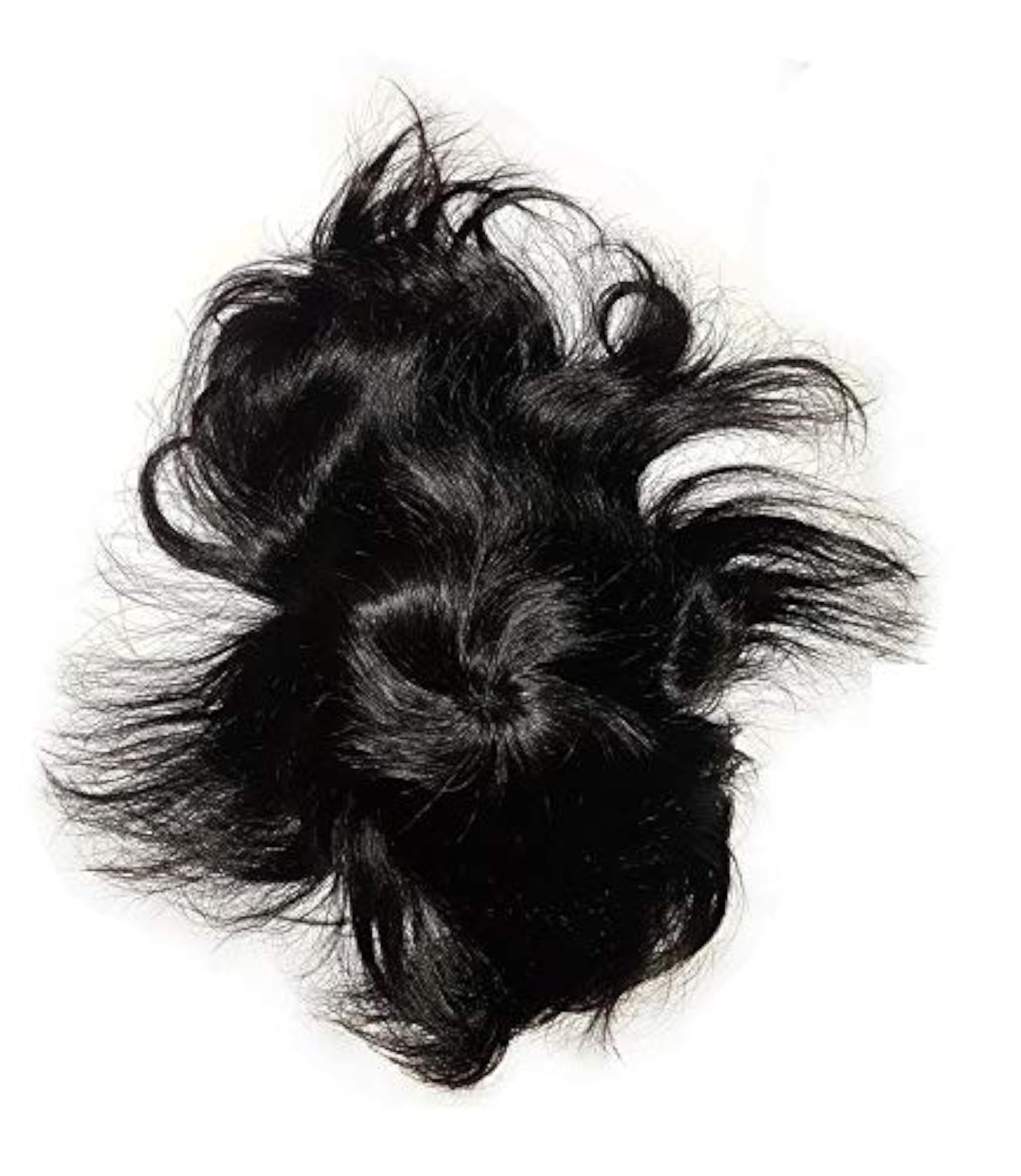Paper Silk Toupee for Men, Real Human Hair Pieces