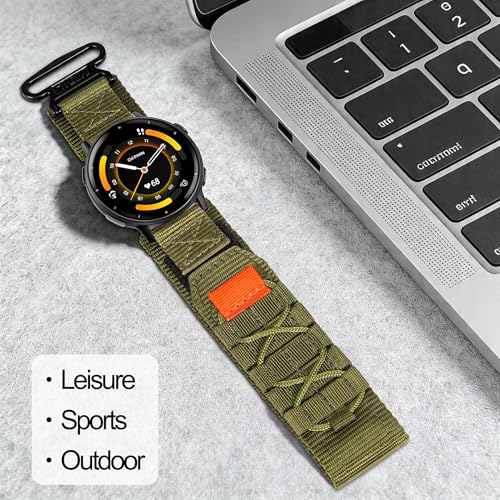 Correa deportiva de nylon 22mm compatible con Garmin y otros miniatura 4