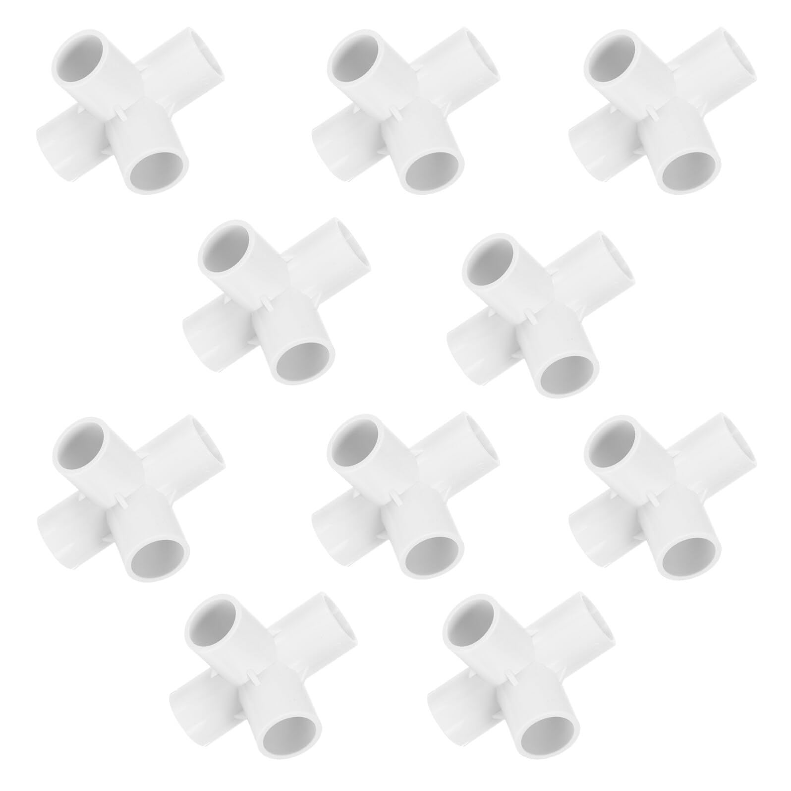 Tubo PVC 20mm codo 90 grados para crear estanterías caseras y huertos urbanos