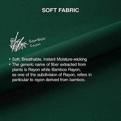 Image of DAVID ARCHY Men's Underwear Ultra Soft Comfy Breathable Bamboo Rayon Trunks in 4 or 7 Pack