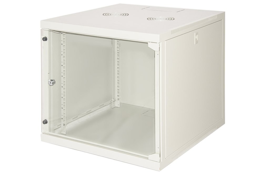 LINK LK1909U66G Armadio Rack 19" 9 Unità da Muro 490X 540 X Profondità 600 mm, Grigio Chiaro