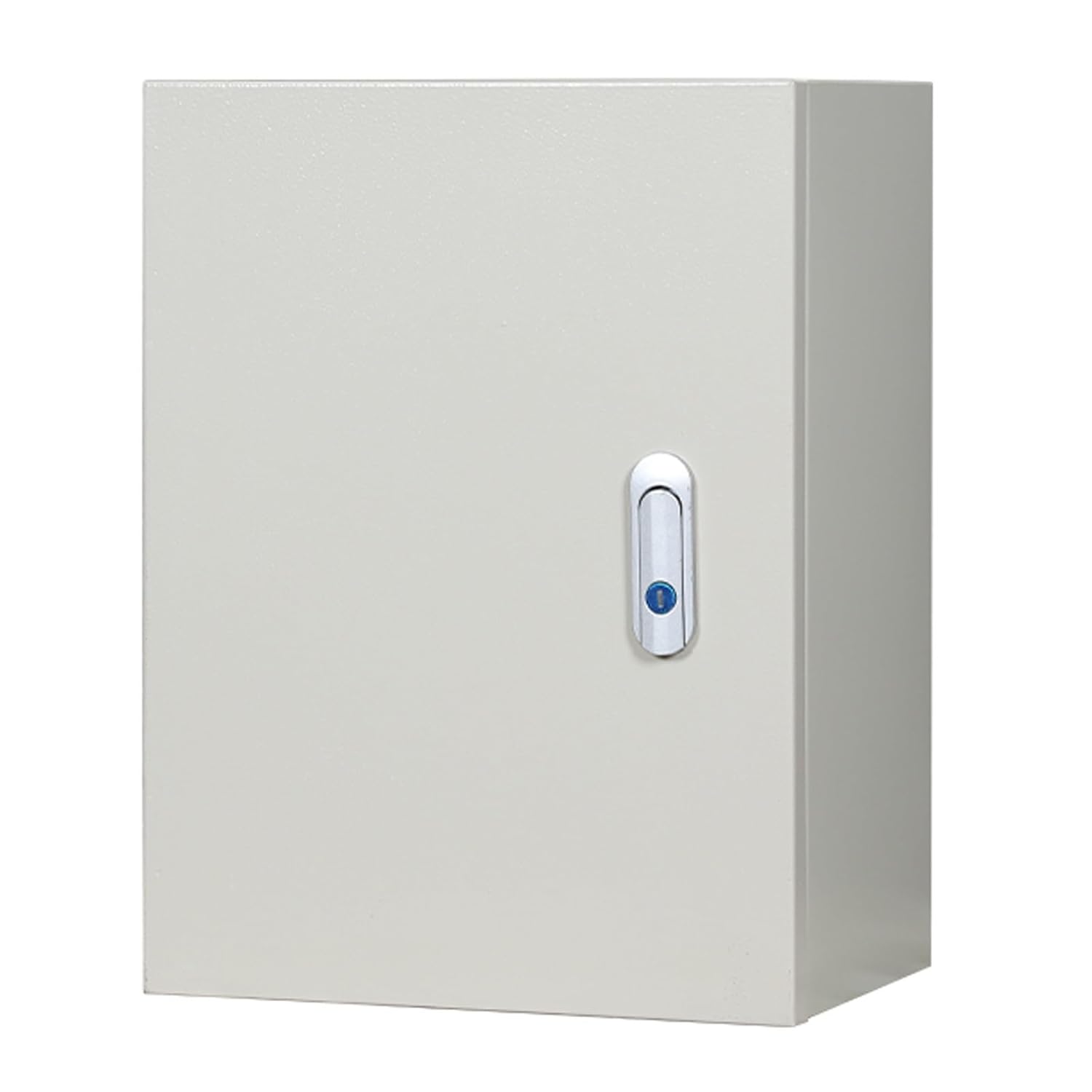 Outdoor Electrical Box Waterproof, IP65 Waterproof Steel Electrical Junction Box, Universal Electric Equipment Enclosure Boxes with Safety Locks and Mounting Plates(250x300x150mm)