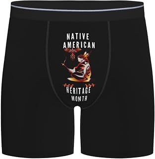 Native American Heritage Month Indigenous Men'S Breathable Underwear Boxer Briefs With Lightwight Wasitband,