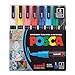 uni POSCA PC-3M Water-Based Paint Markers, Reversible Fine Tip, Assorted Colors, Pack Of 8 Markers -  Uni-Ball, PC3M8C
