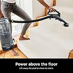 Shark AZ2001AMZ Vertex DuoClean PowerFins Upright Vacuum, with Powered Lift-Away & Self-Cleaning Brushroll, Dark Lilac, 1 qt Dust Cup - Image 4