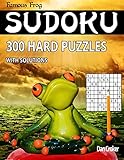 Famous Frog Sudoku 300 Hard Puzzles With Solutions: A Brain Yoga Series Book