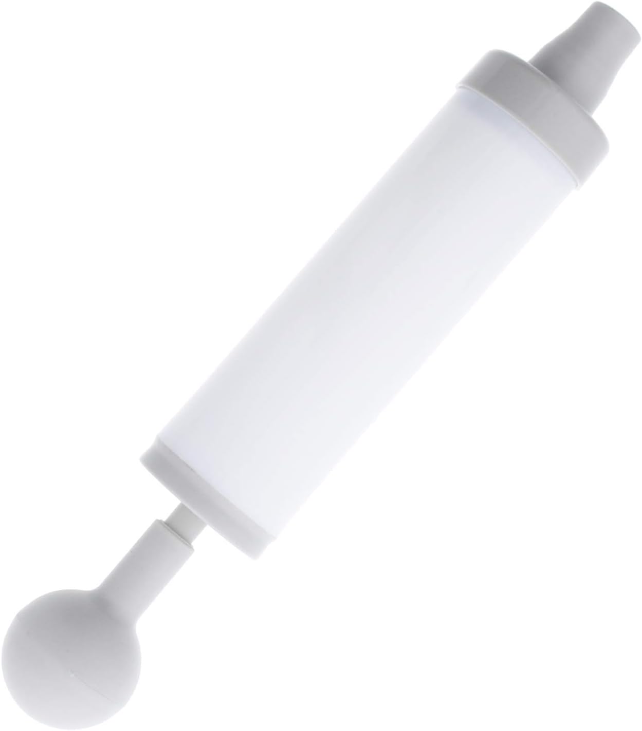 八千代工業 吸いまっせ!吸引型ペットボトルつぶし器 ホワイト 約φ5×28cm YC-002SU