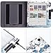 BOZHUORUI Case for Kobo Libra Colour 2024 | Built-in Foldable Stand & Hand Strap | with Auto Sleep/Wake & Pen Holder | PU Leather Sleepcover fits 7