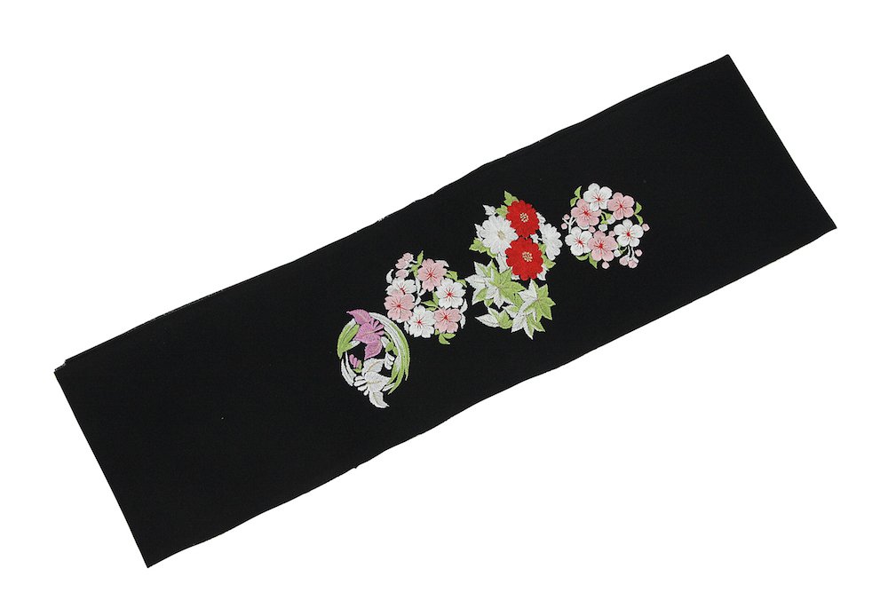 ＜超特価＞みふじ - 正絹刺繍半衿(新品未使用品) なごみや 半衿 刺繍 半襟 日本製 正絹 白半衿 自然文様 全13種