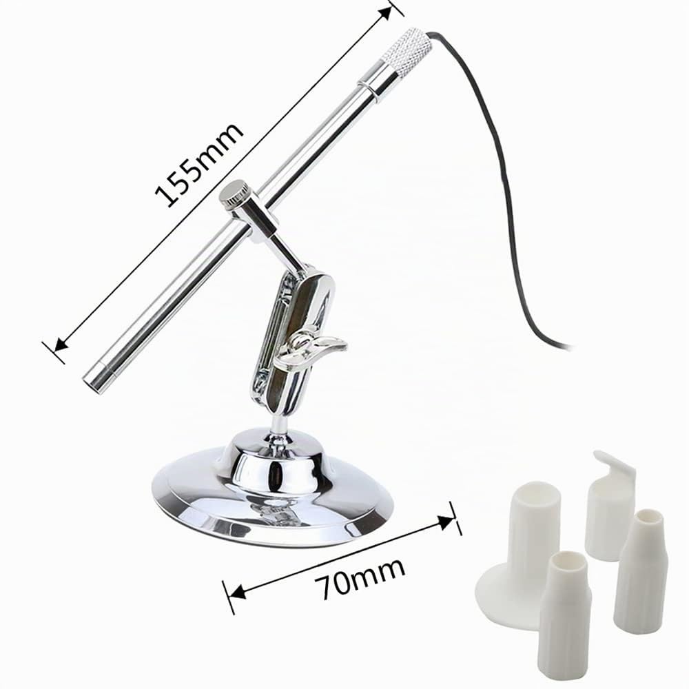 Tragbare Digital-USB-Mikroskop-Inspektions-Vergrößerungsglas IP67 imprägniern Kamera eingebaute 8 LED-Lichter mit moderner CMOS-Sensor-Vergrößerung 10X-200X für Android-Smartphones PC-Computer-Laps