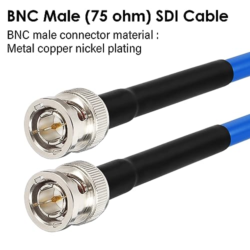 Cable SDI de 12G 75 ohm de largo alcance para evitar pérdidas de señal en cámaras de video 4K/8K 2