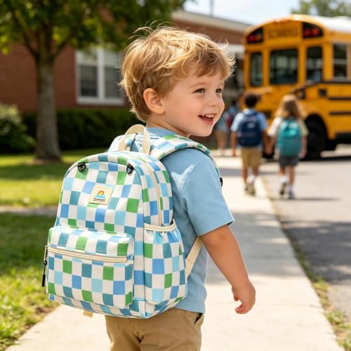 Image of STEAMEDBUN Toddler Backpack Boys Girls 2-4, Preschool Daycare Backpack -12inch