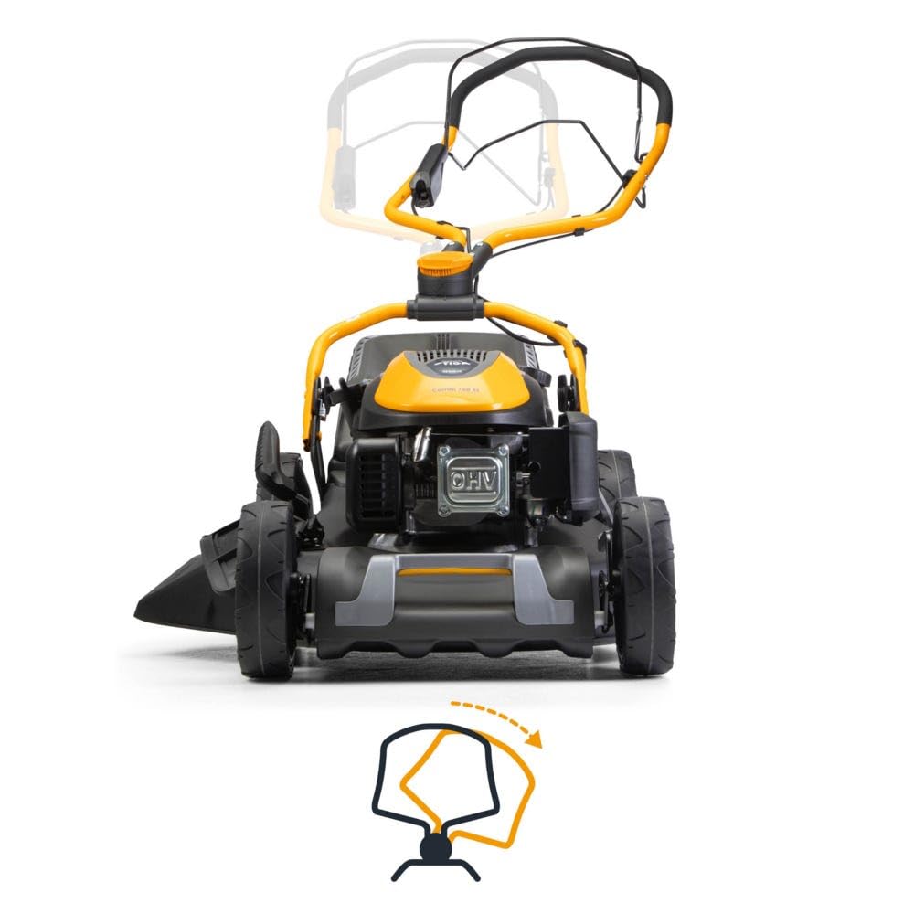Stiga Collector 748SE Cortacésped de gasolina 4 en 1 autopropulsado de cuatro ruedas 46cm