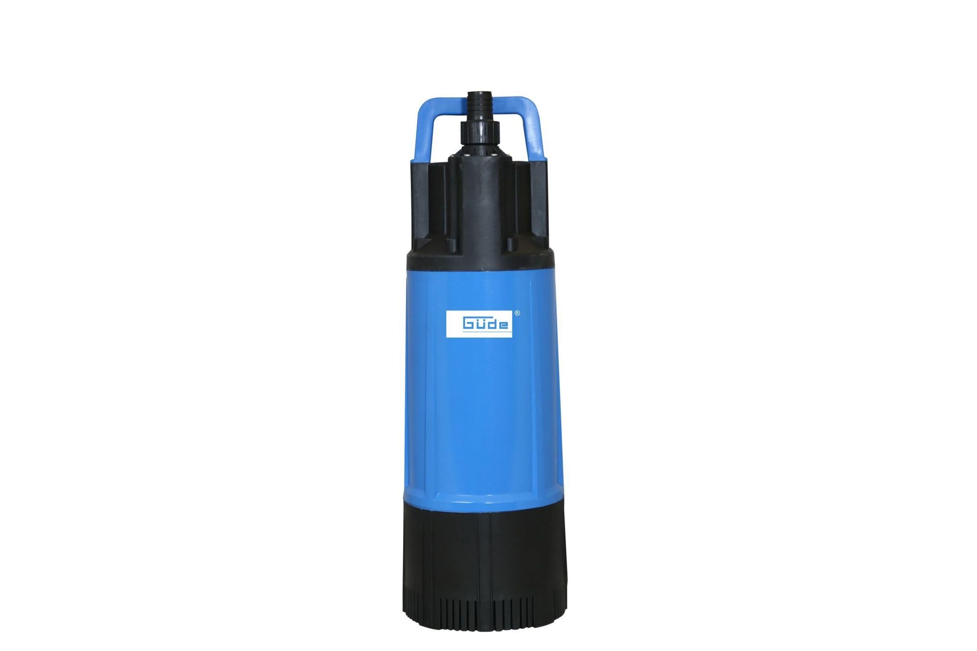 Güde Bomba sumergible a presión GDT 1200 (1200 W, capacidad de extracción: 6000 l/h, altura máxima de extracción: 40 m, profundidad máxima de inmersión: 12 m, 4 ruedas de Noryl, eje de acero