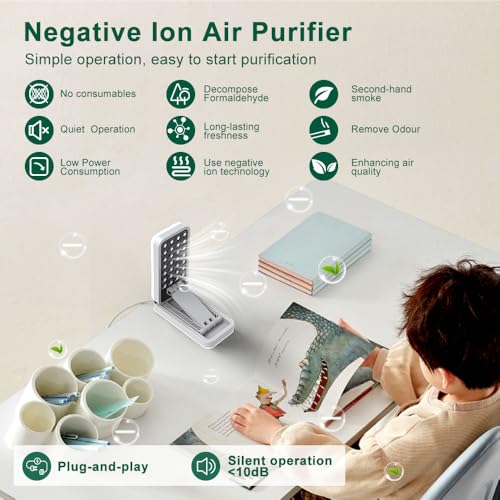 Generador portátil de iones negativos de 600W miniatura 2