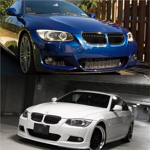 Conjunto de rejilla delantera negro brillante para 3-Series E93 2010-2014 6