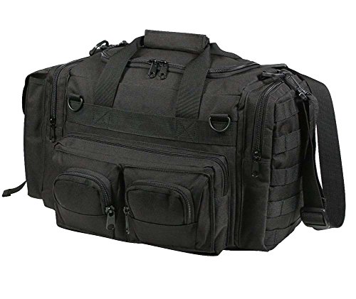 Rothco Conceal and Carry Molle Duffle Tactical Range Gear Bag Black