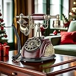 TelPal-Classic-Vintage-Antique-Old-Fashion-Telephone-Set-for-Home-Office-Decor-Gift